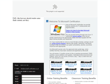 Tablet Screenshot of mcse-courses.com